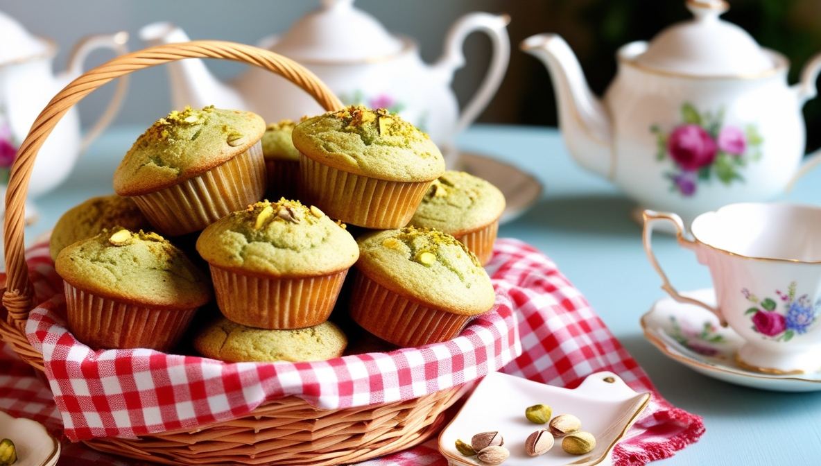 Pistachio Muffins