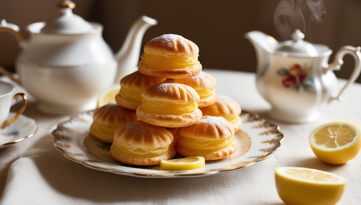 lemon puff pastry